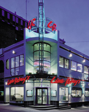 Lime Rickey's Curved Entrance